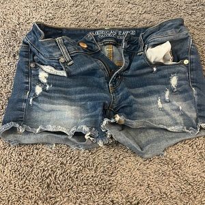 american eagle jean shorts